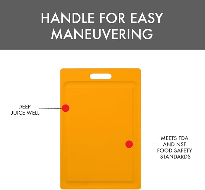Dexas NSF Certified Polysafe Cutting Board - Image 5