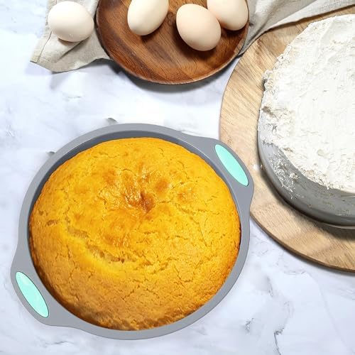 Tongjude 54 Pieces Silicone Baking Pans Set, 10 Silicone Cake Molds