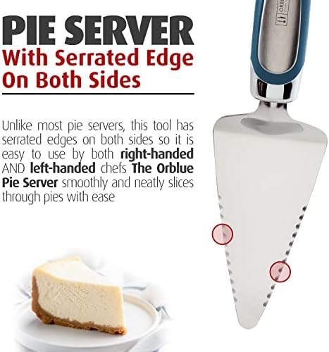 Orblue Premium Apple Corer Tool & Pie Server Bundle