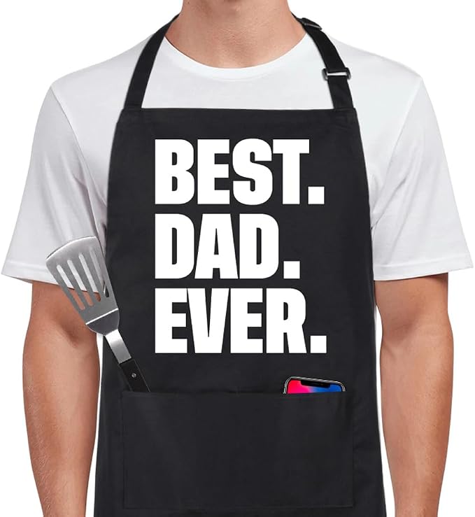 Xornis 100% Cotton Funny Apron for Men Women Adjustable Bib Aprons by Xornis