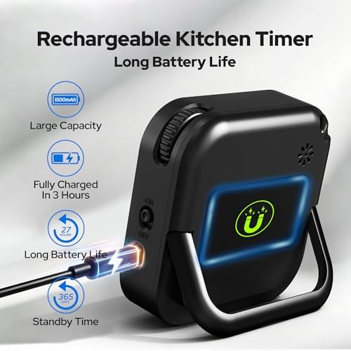 Visual Timer for Kids with Color Display, 1500mAh Battery