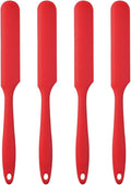 4pcs Silicone Spatula Set Heat Resistant Cake Cream Butter Spatulas Mixing by SUMERSHA