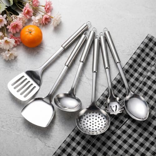 LIANYU Stainless Steel Kitchen Utensil Set, 31 PCS