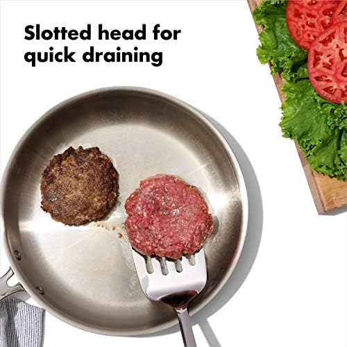 OXO Good Grips Stainless Steel Turner, Cooking Spatula, Heat Resistant
