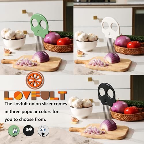 Stainless Steel Onion Cutter – Multi-Function Vegetable Cutter & Herb