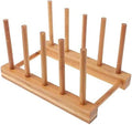 YWSHF Bamboo Wooden Dish Rack Dishes Drainboard Drying Drainer Storage Holder by YWSHF