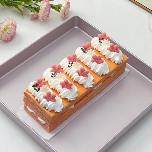11x11 Inch Square Baking Pan Nonstick Carbon Steel Tray for Oven