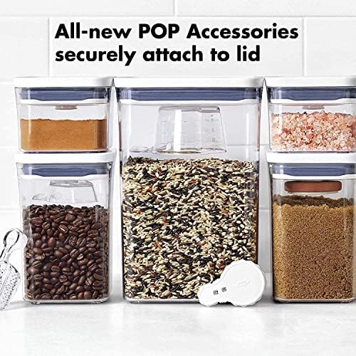 OXO Good Grips POP Container - Airtight Food Storage - 0.4 Qt Square