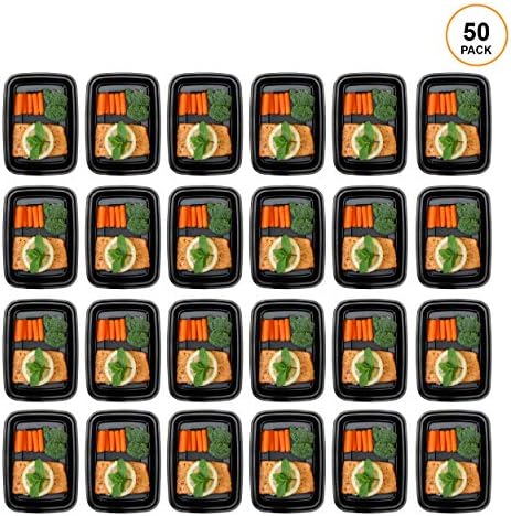 Freshware Meal Prep Containers 1 Compartment Food Storage Containers