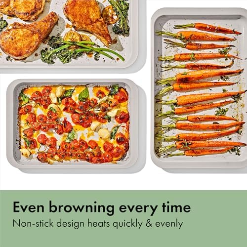 OXO Good Grips Non-Stick Pro Ceramic Coated Metal Bakeware 3-Piece Sheet