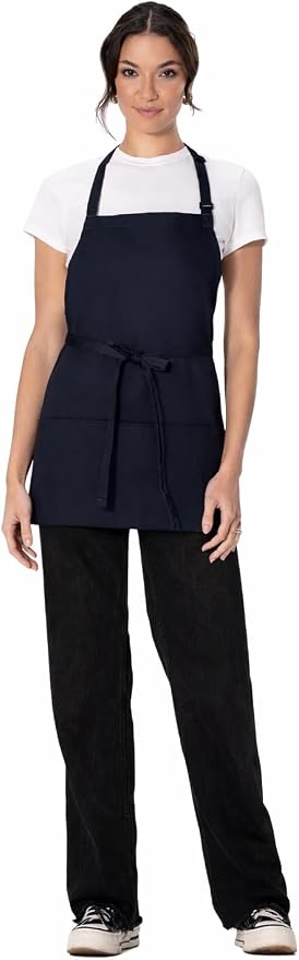 Chef Works Unisex Three Pocket Apron - Image 2