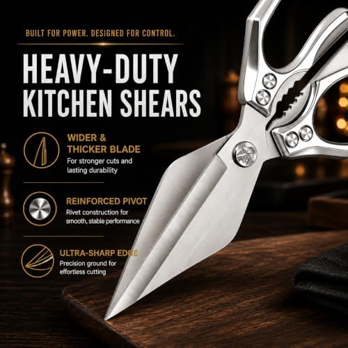 Multifunctional Heavy Duty Kitchen Shears,Kitchen Shears for Cutting