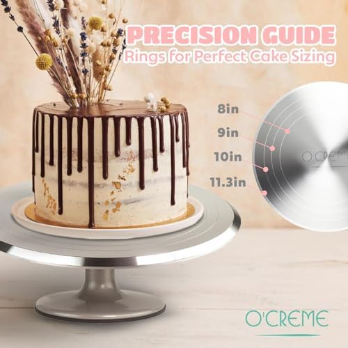 O’Creme Cake Turntable Stand, 12 Inch