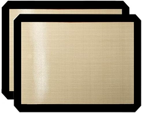 Non Stick Silicone Baking Mats Quarter Sheet Toaster Oven Liner