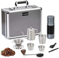 Electric Coffee Grinder, 7-Speed, Portable