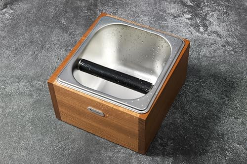 coffee knock box replacement for breville knockbox Sturdy solid wood