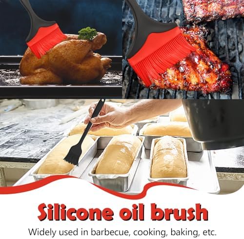 Extra Large Silicone Basting Pastry Brush, 3.9in Wide Heat Resistant