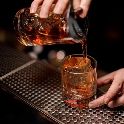 OGGI Cocktail Mixing Glass & Strainer Set - Elegant Bar Mixing Set