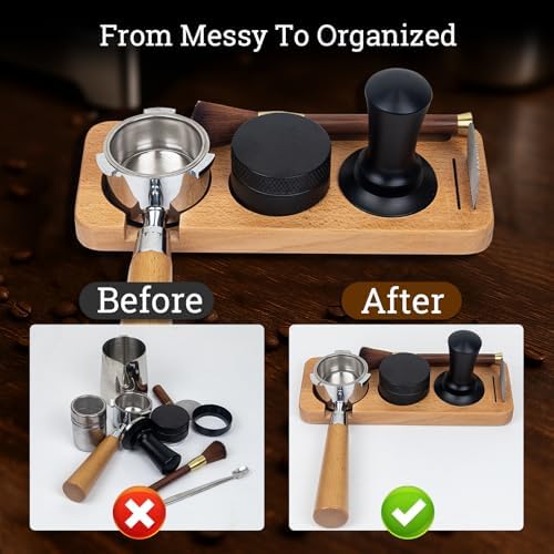 29PCS Espresso Accessories Kit,51mm Espresso Tamper Tools,Includes
