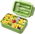 Jelife Bento Box Kids Lunch Box - Leakproof Large Bento-Style Lunchbox