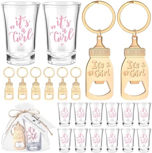 Vesici 20 Set It's a Girl Baby Shower Favors for Guests