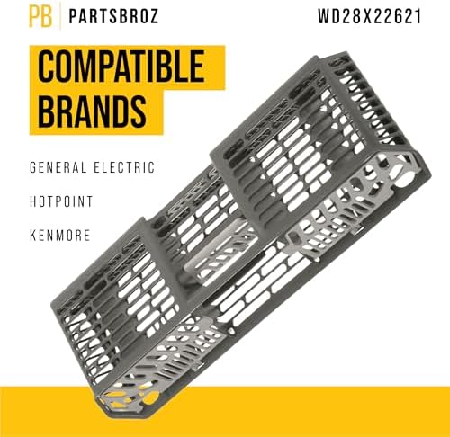 WD28X22621 Dishwasher Silverware Basket for GE AP6027471 PS11759027