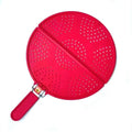 Foldable Silicone Splatter Screen, Bi-Fold Multifunction Shield by Unknown
