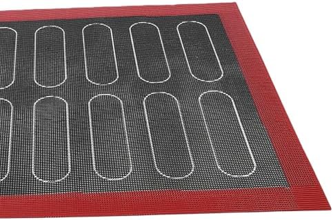 Silicone Macaron Baking Mat, Non Stick Perforated Heat Tolerant