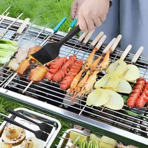 Pastry Brush 4pcs Silicone Heat Safe Basting Brush Xmas