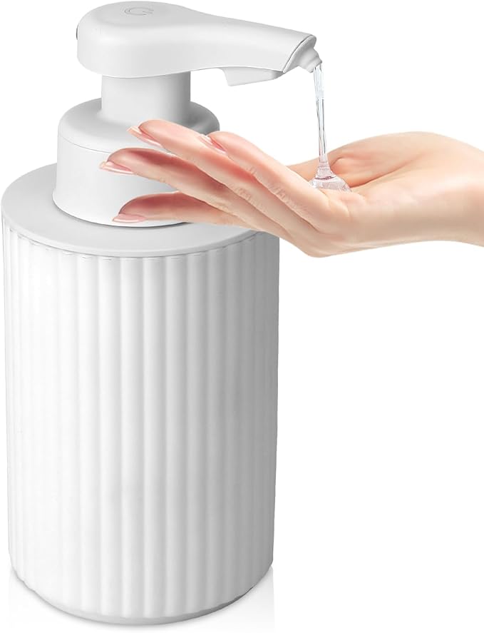 Automatic Soap Dispenser Liquid Touchless: 9oz White Plastic by PHNEEMSAUTOMATICSOAPDISPENSER