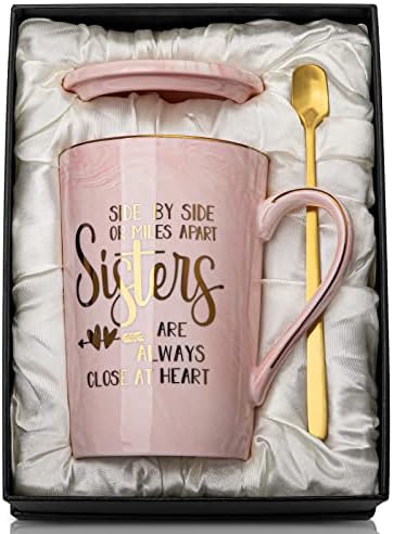 Sister Birthday Gifts for Sister from Brother Sisters, 14oz Sisters
