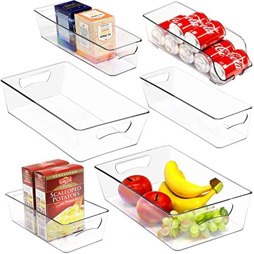 Simple Houseware 8 Pcs Fridge Bin Bundle