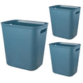 UUJOLY Plastic Small Trash Can Wastebasket, Garbage Container Basket by UUJOLY