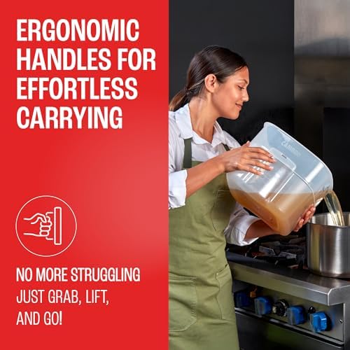 Cambro FreshPro 12 Quart Food Storage Container with Lid