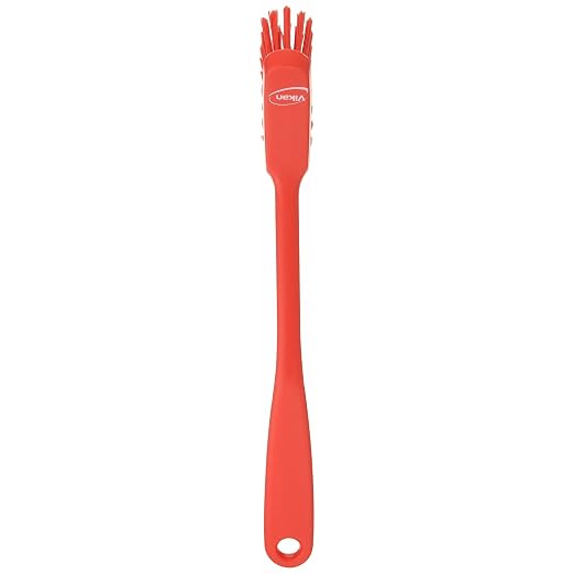 Vikan - Fine Dish Brush - Heavy-Duty, Slip-Resistant Cleaning Brush, - Image 2