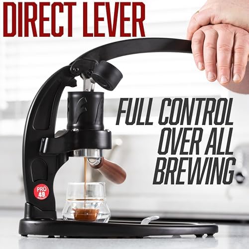 Flair UPDATED 49 PRO Espresso Maker, Black