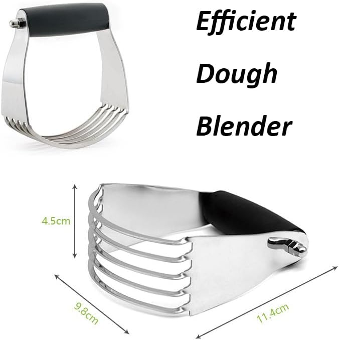 Dough Blender, Professional Heavy Duty Stainless Steel Pastry Dough