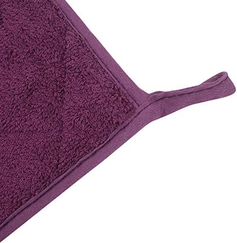 5-Piece Cotton Grape Pot Holder Set for Kitchen