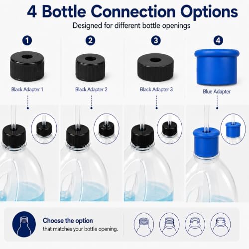Kitchen Sink Soap Dispenser, 47-Inch Extension Tube Kit