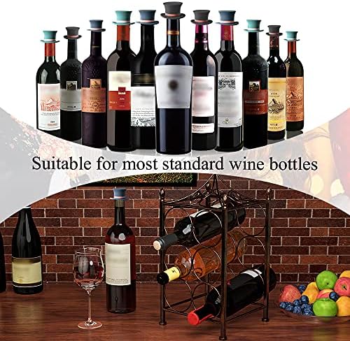 Wine Stoppers, Funny and Decorative Silicone Bottle Caps