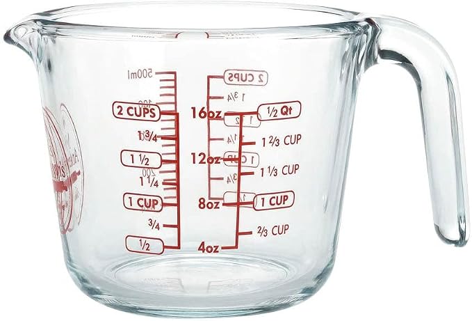 Mrs. Anderson's Baking Glass Measuring Cup, Borosilicate Glass, Precision - Image 2