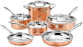 Cuisinart Tri-Ply Cooper Cookware 10 Piece Set