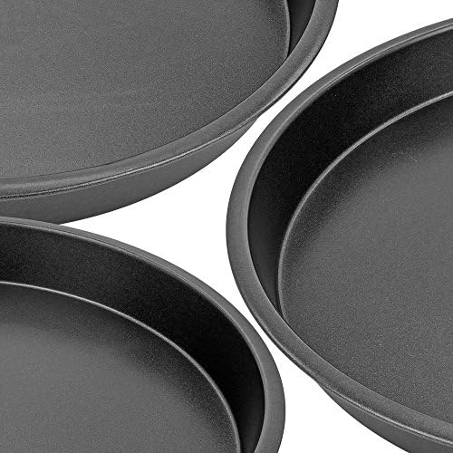 Non-Stick Round Cake Pans & Cookie Sheets Set – Easy-Clean Bakeware