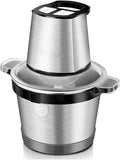 Electric Meat Grinder, 400W, 3L Glass Bowl