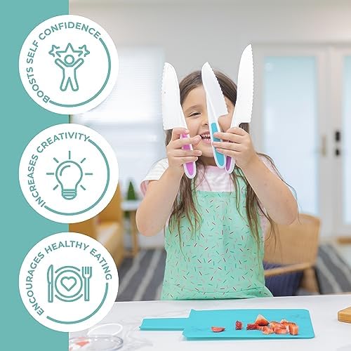 Tovla Jr. Kid Safe Knife Set, Ages 4-12