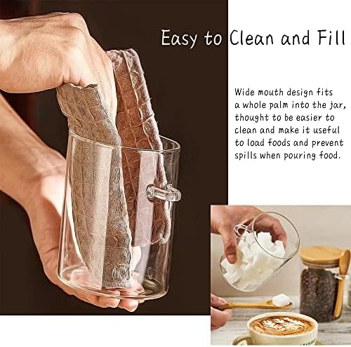 15 oz Glass Sugar Container, 4 Pack