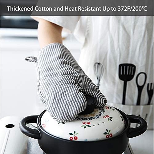 4-Piece Oven Mitts and Pot Holders Set