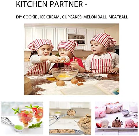 Cookie Scoop for Baking - Small Size - 18/8 Stainless Steel Durable