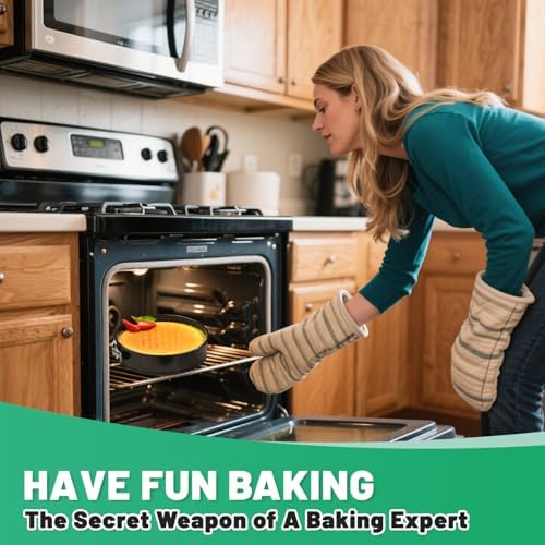 Springform Cake Pan Set,Non-Stick Springform Pans Set of 4