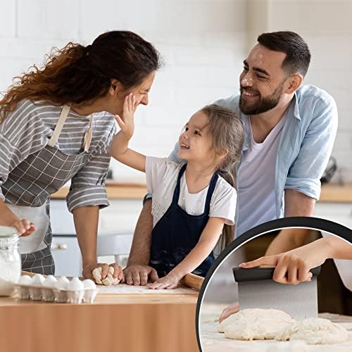 Multi-Purpose Stainless Steel Bench Scraper Dough Blender & Pastry